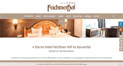 Desktop Screenshot of feichtnerhof.at